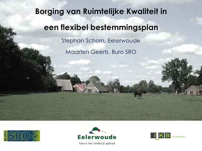Buro SRO - Nieuws - Flexibele planvorming op KGO-dag Overijssel 2014 nov.