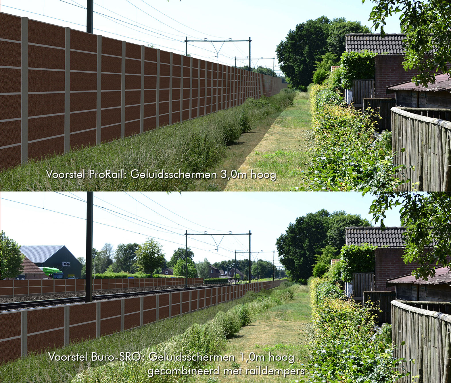 Buro SRO - Nieuws - Stedenbouwkundige visie Geluidsschermen